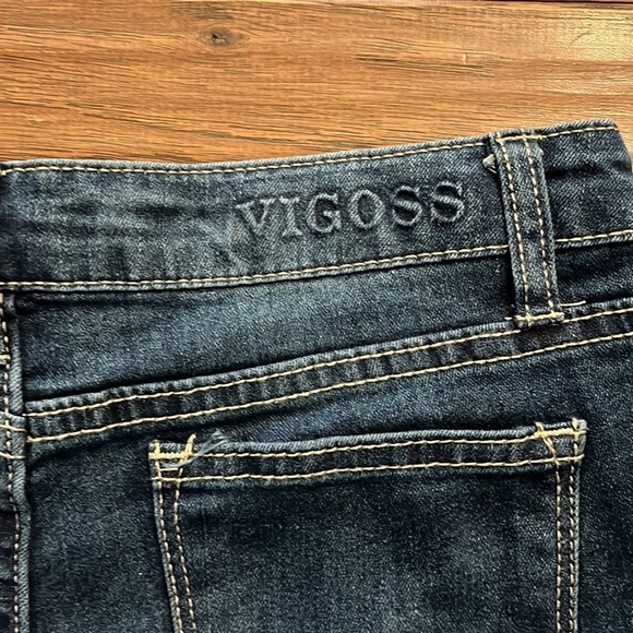 Vigoss Girl’s Distressed Straight Leg Jeans Size 14 - Picture 4 of 7